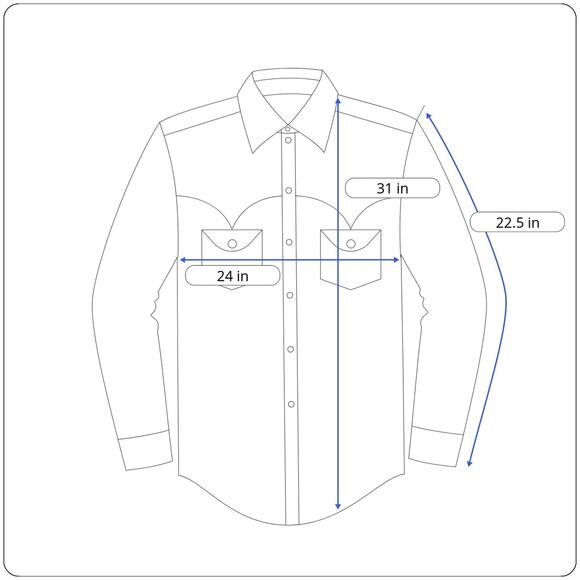 Wrangler Western Shirt Adult LARGE Green Blue Plaid Pearl Snap Outdoor Cowboy - Picture 9 of 10